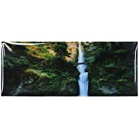 Tnfeeon Fondo del Acuario de la Cascada de la Selva- Adhesivo de PVC Adhesivo de Doble Cara Pegatina decoración del…